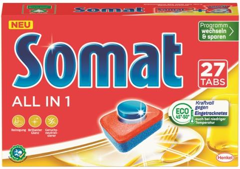 Somat All in 1 27Tabs 475,2g 