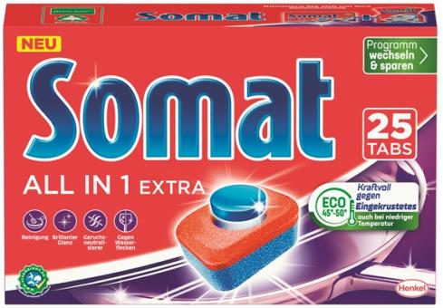 Somat All in 1 Extra 25Tabs 440g 