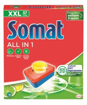 Somat All in 1 Zitrone+Limette 57Tabs 1,003kg 