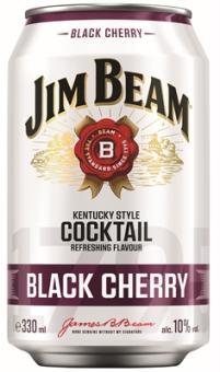 Jim Beam Black Cherry 10% Cocktail Ready to Drink 0,33l DPG 