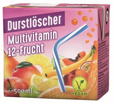 Durstlöscher Multi-Vitamin 0,5l EW 