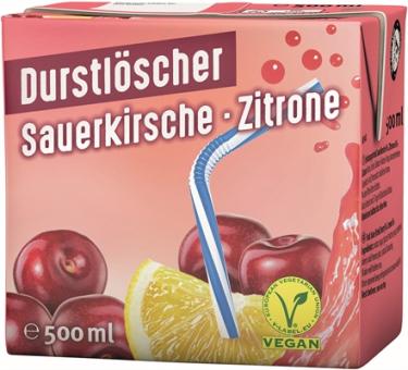 Durstlöscher Kirsch-Zitrone 0,5l EW 