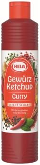 Hela Gewürz Ketchup Curry leicht scharf 800ml 