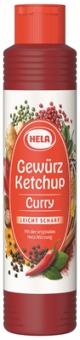 Hela Gewürz Ketchup Curry leicht scharf 500ml 