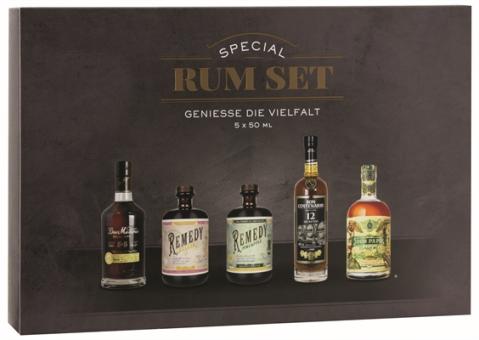 Rum Tasting Box Special 38,8% 5x50ml 