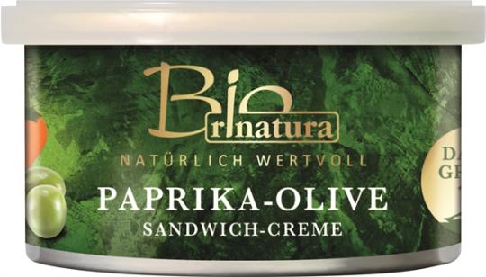 Bio Rinatura Paprika Oliven Sandwich Creme 125g 