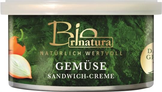 Bio Rinatura Gemüse Sandwich Creme 125g 