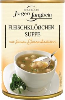 Jürgen Langbein Fleischklößchen Suppe 400ml 