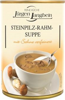 Jürgen Langbein Steinpilz Rahm Suppe 400ml 