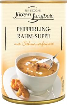 Jürgen Langbein Pfifferling Rahm Suppe 400ml 
