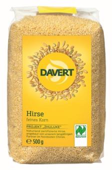 Bio Davert Hirse feines Korn 500g 