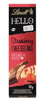 Lindt Hello Tafel Strawberry Cheesecake 100g 