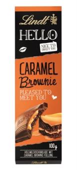 Lindt Hello Tafel Caramel Brownie 100g 