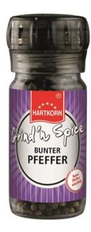 Hartkorn Grind n Spice Bunter Pfeffer 49g 
