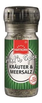 Hartkorn Grind'n Spice Kräuter+Meersalz 61g 