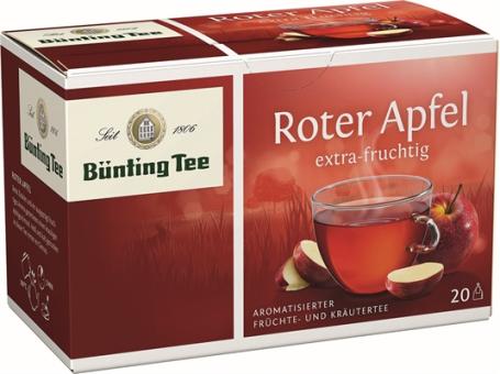 Bünting Tee Roter Apfel 20ST 50g 