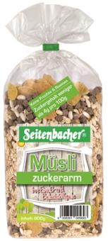 Seitenbacher Müsli zuckerarm 600g 