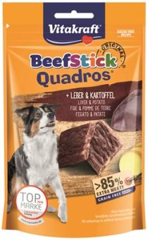 Vitakraft Beef-Stick Quadros Leber+Kartoffel 70g 