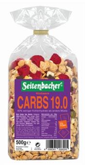 Seitenbacher Carbs 19.0 Himbeer 500g 