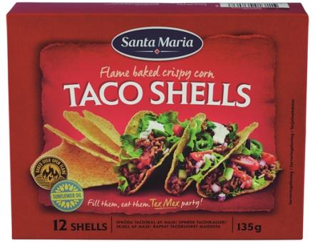 Santa Maria Taco Shells 135g 