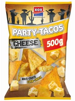 XOX Party Tacos Nacho Cheese 500g 