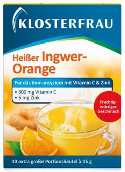 Klosterfrau Heißer Ingwer-Orange 10Beutel 150g 
