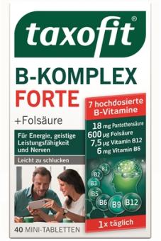 Taxofit Vitamin B-Komplex 40Tabletten 7,4g 