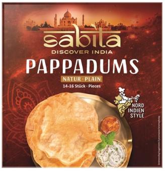 Sabita Pappadums 200g 